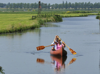Waterland varen kano