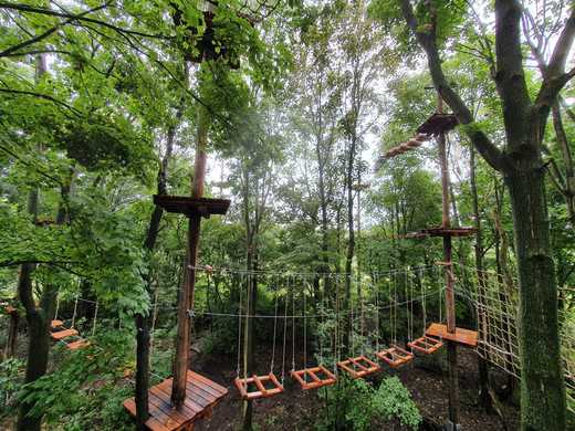 Nieuw klimpark in Het Twiske