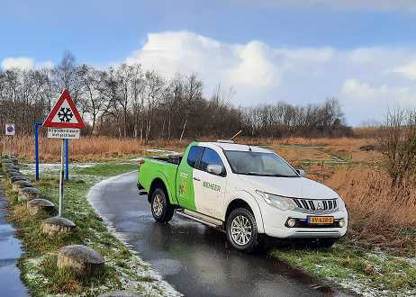 2024 Niet strooien in Twiske - bord